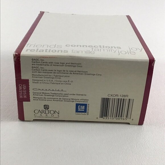 Carlton Cards Christmas Ornament 57 Chevy Bel-Air Fuel Injection Chevrolet Chevy - Picture 6 of 6